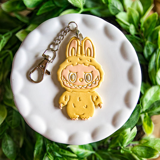 Claybubu monster keychain
