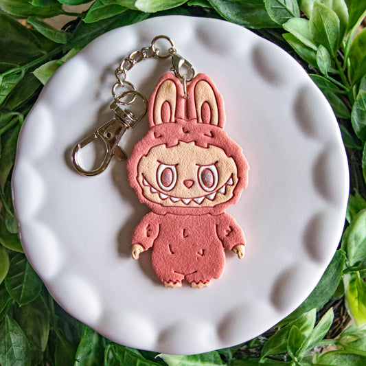 Claybubu monster keychain