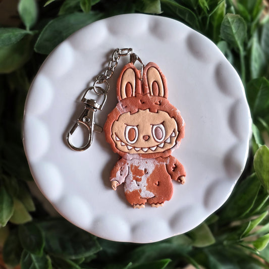 Claybubu monster keychain