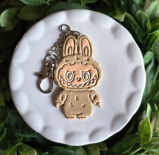 Claybubu monster keychain