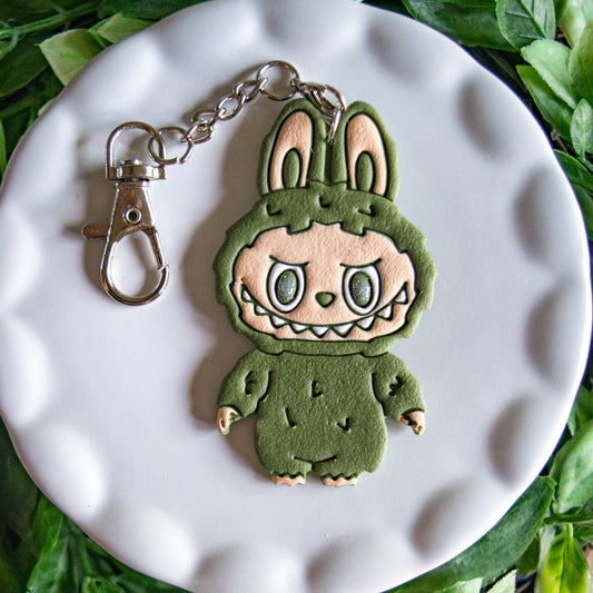 Claybubu monster keychain