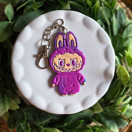 Claybubu monster keychain