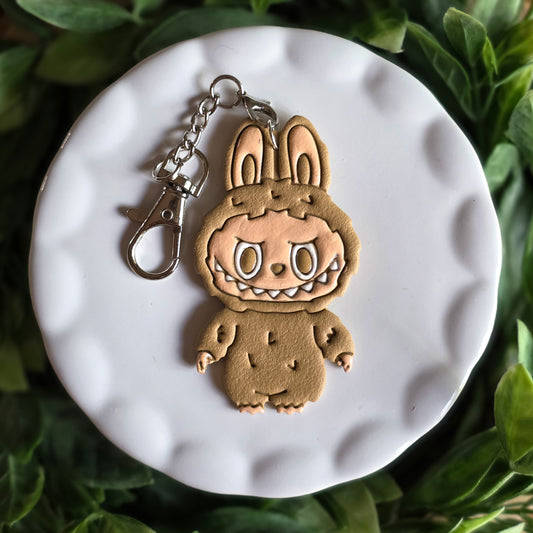 Claybubu monster keychain