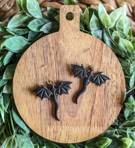 striped dragon dangles